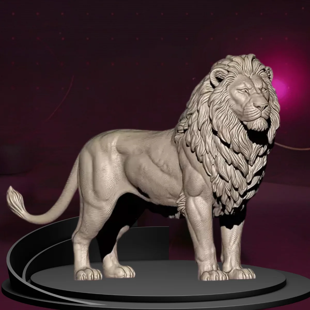 Animal sculptures bundle preview - exquisite animal decor STL 3D printing models