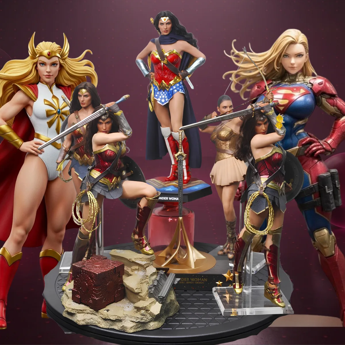 Movie STL characters bundle preview - 1000+ cinematic character 3D printing models
