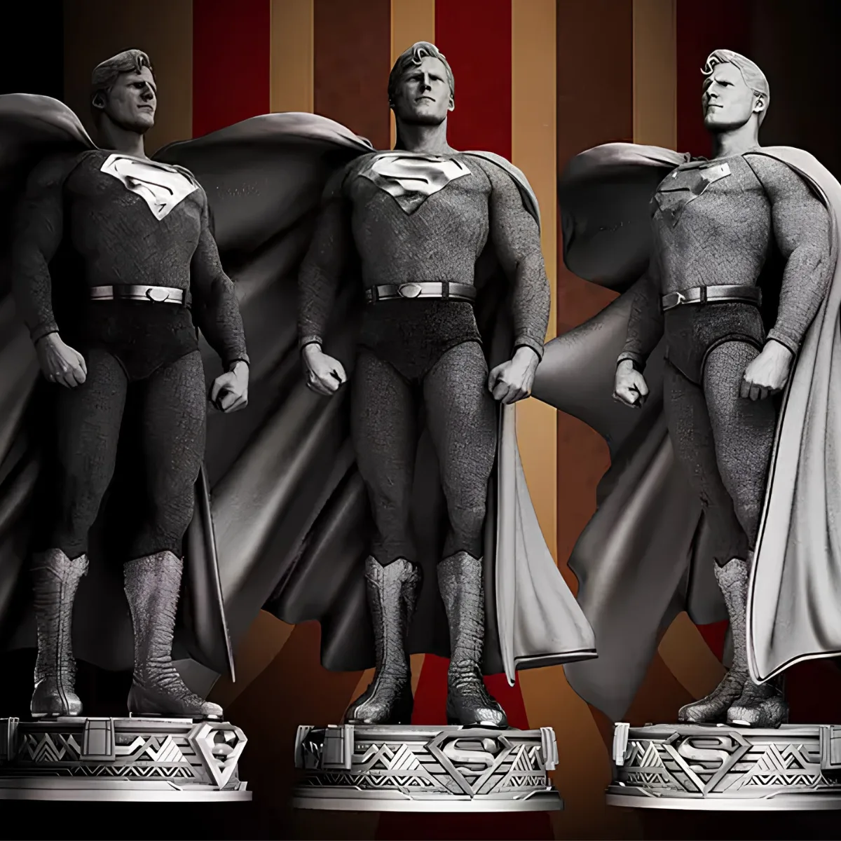 Movie STL characters bundle preview - 1000+ cinematic character 3D printing models - preview -1